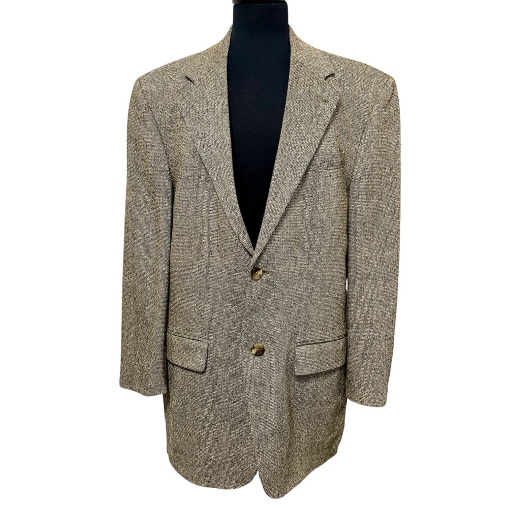 John Ashford 100% Silk Men’s Blazer Sport Coat 40R